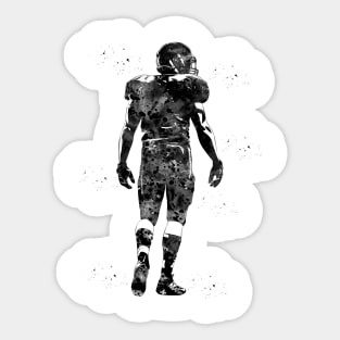 American Football Player Sticker